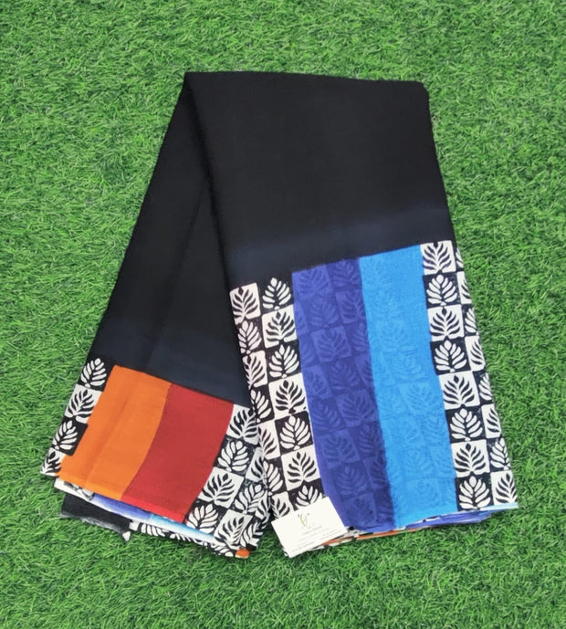 Black Chanderi 7 J4-12E