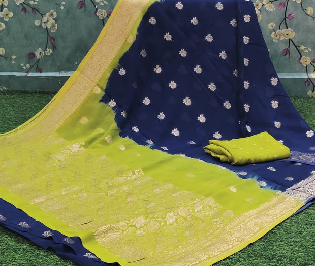 Blue Georgette 20 J4-12