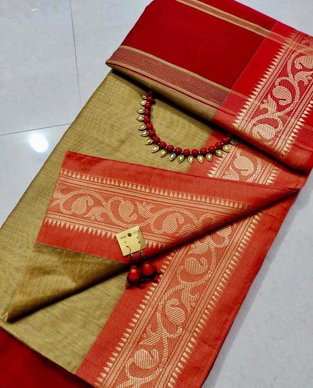 Beige Bengal Handloom 27 D5-6