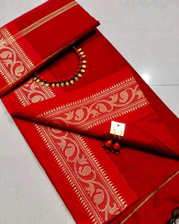 Maroon Bengal Handloom 27 D5-5