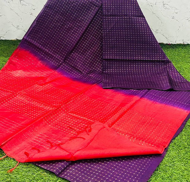 Purple Handloom Mangalgiri 18 K5-11