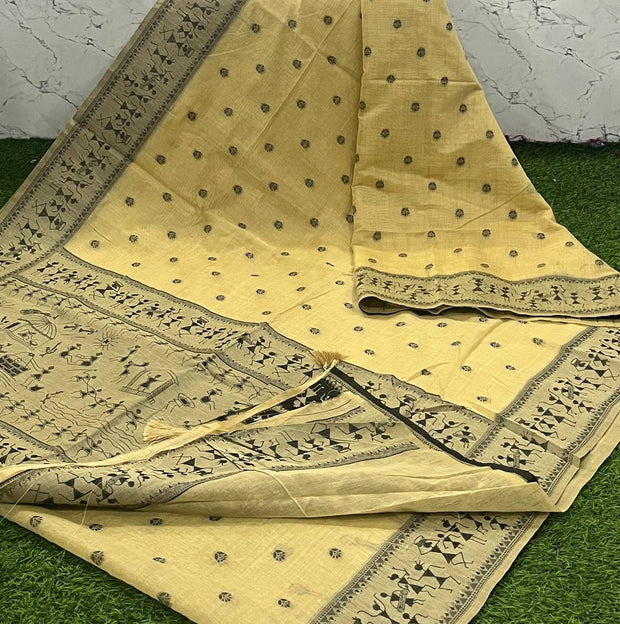 Cream Jamdani 7 L5-10