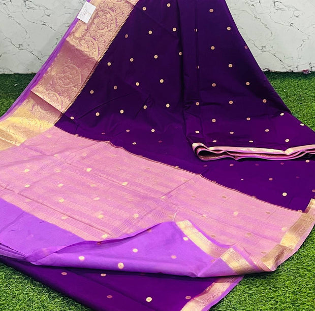 Purple Soft Banaras 8 L5-7
