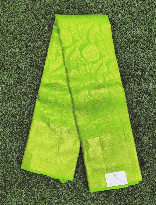 Green Kanchi Handloom 15AUG5