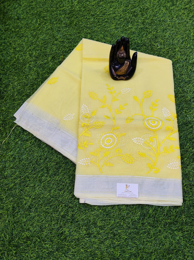 Yellow  Pure Kota Cotton 9MAR13