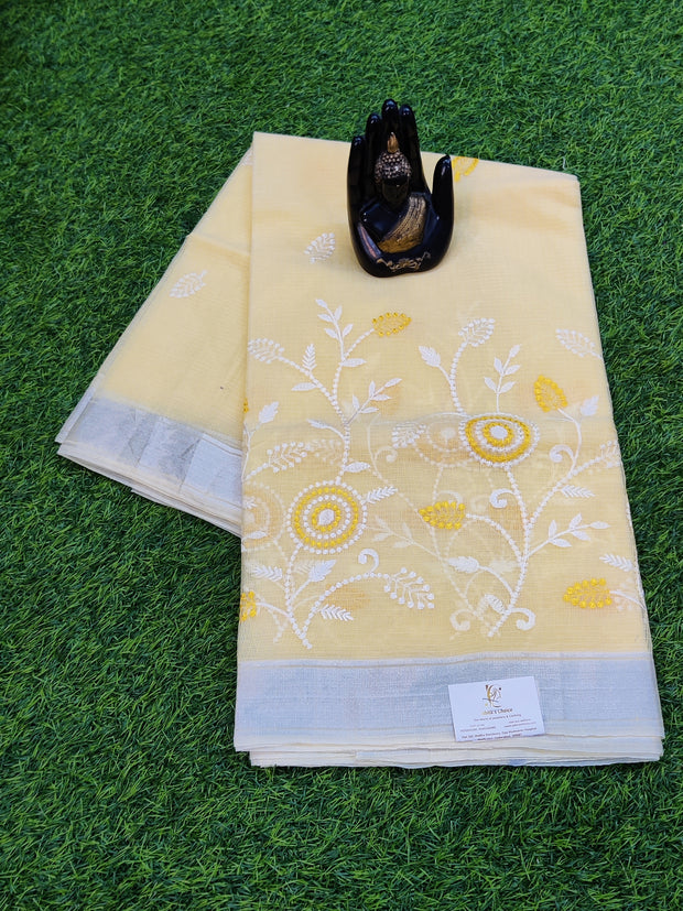 Yellow  Pure Kota Cotton 9MAR15