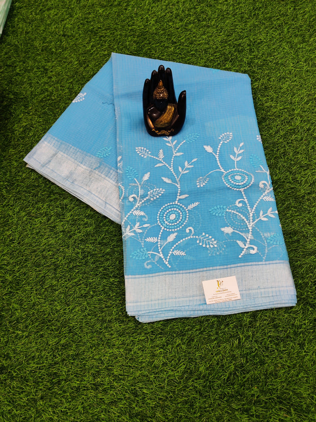 Blue Pure Kota Cotton 9MAR19