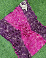 Pink Georgette Bandhani 16SEP2E