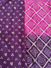 Pink Georgette Bandhani 16SEP2E