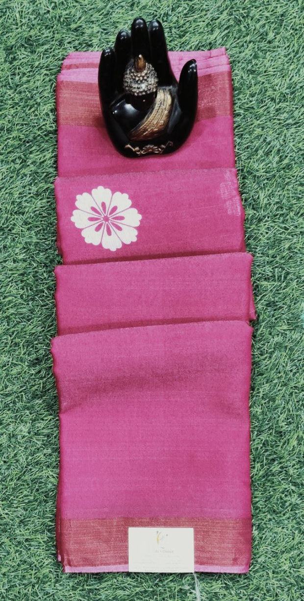 Pink Art Chanderi 9FEB2E
