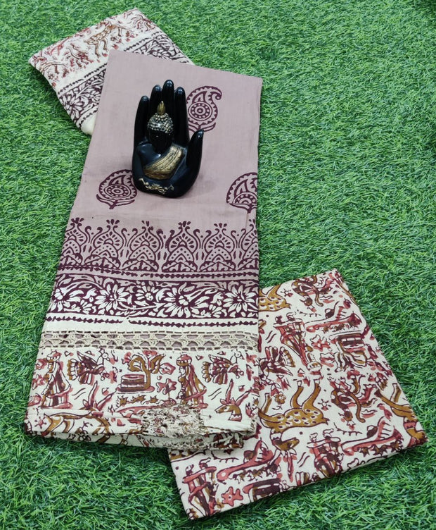 Beige Pallavi Cotton 14FEB2E