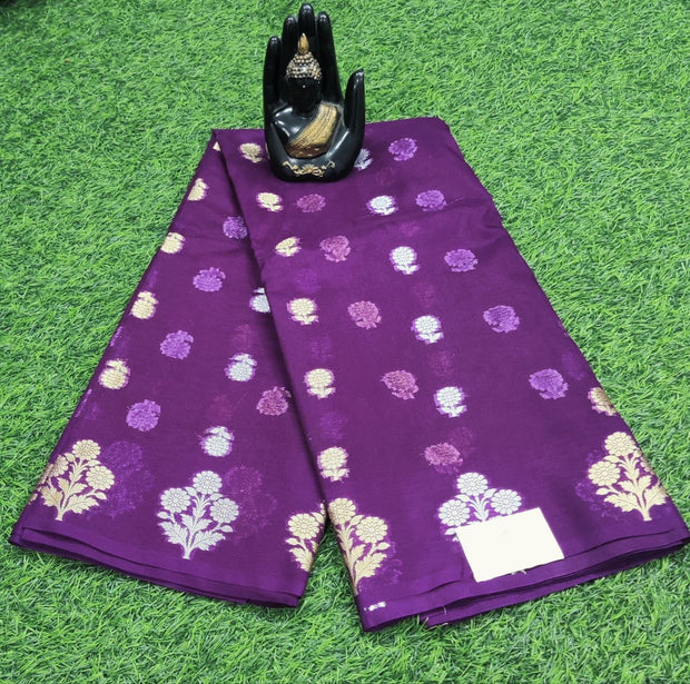 Dark Purple Dola Silk 15FEB8