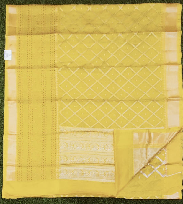 Yellow Warm Georgette 28June10