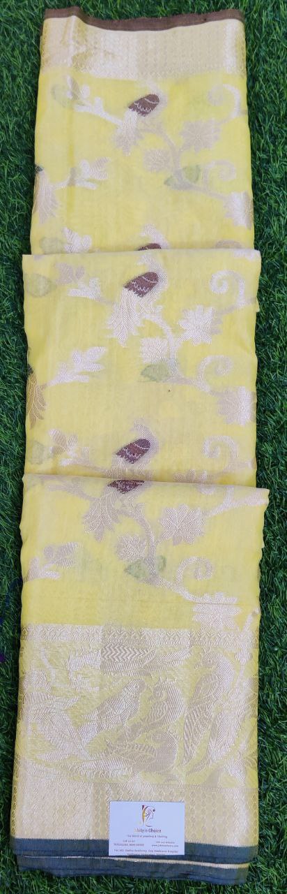 Yellow Chanderi  14SEP10