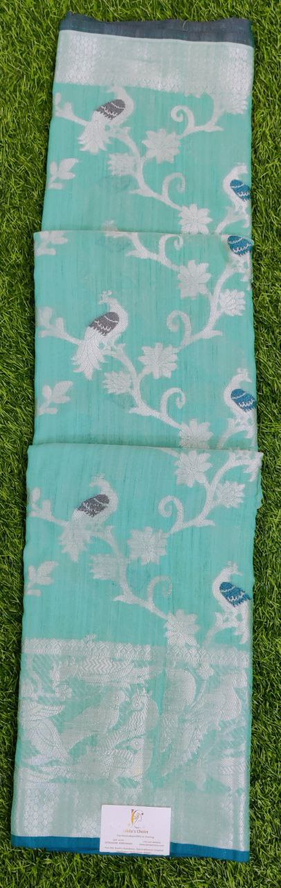 Lux Green Chanderi 14SEP11