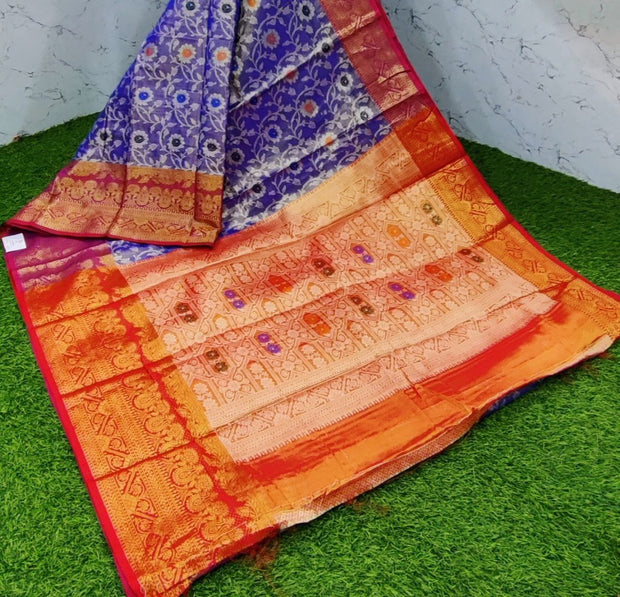 Blue Handloom Pattu 21SEP5