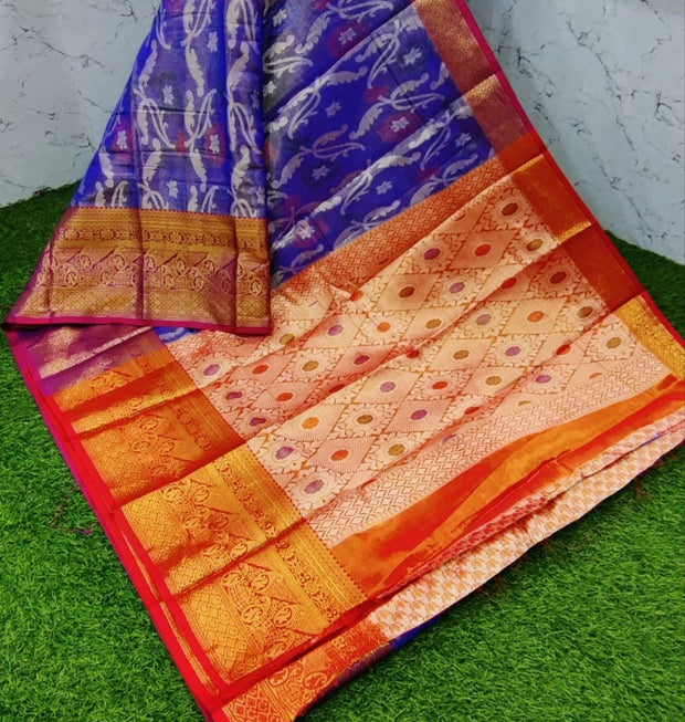 Lavender Handloom Pattu 21SEP15