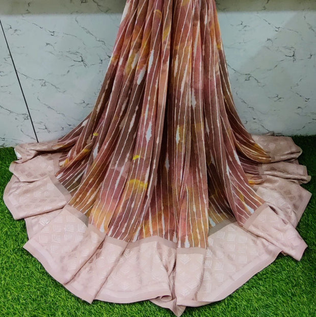Beige Dola Georgette 22SEP9E