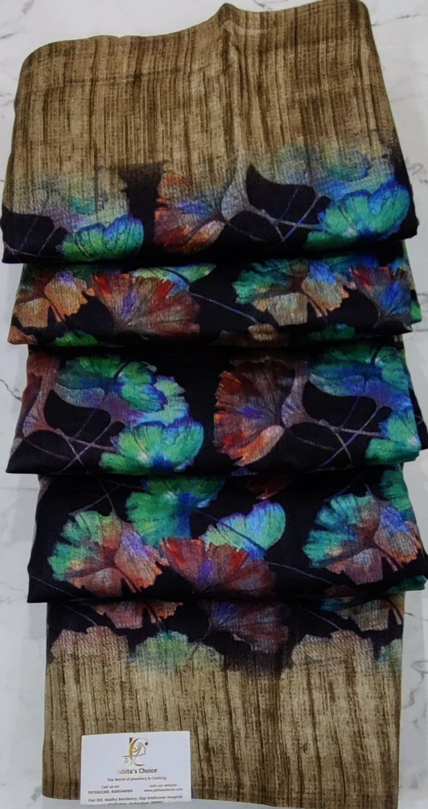 Beautiful Black Saree 3Oct9E