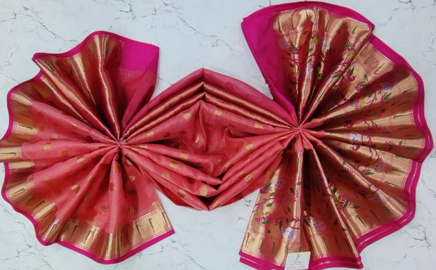 Peach Chanderi 5OCT11