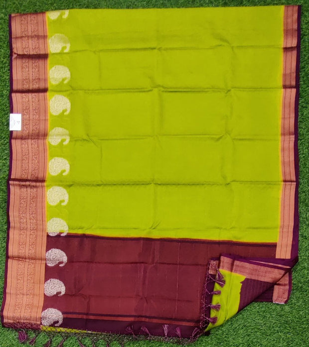 Mehandi Green Warm Gerogette 5OCT12E