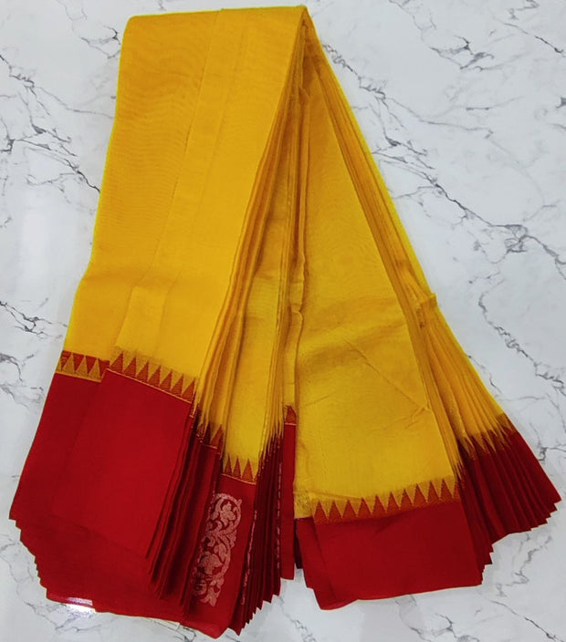 Yellow Handloom Cotton 6OCT10E