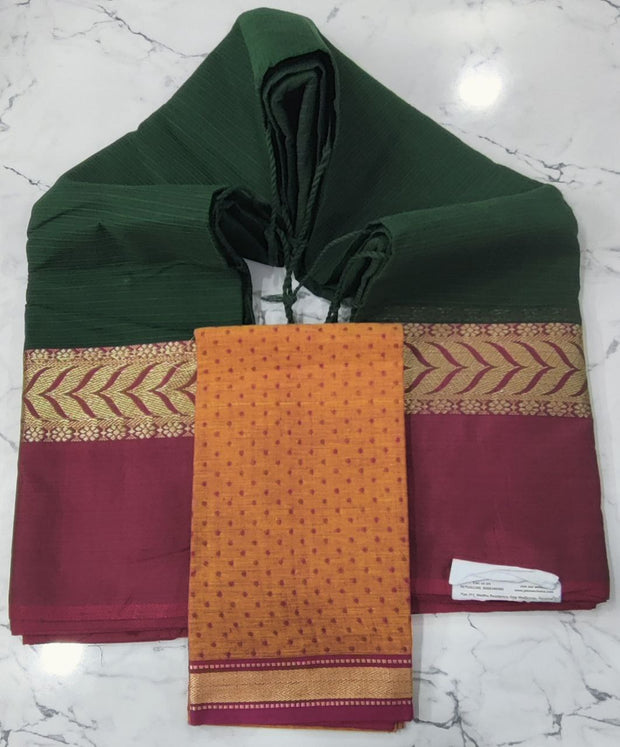 Green Handloom Cotton 9OCT8E