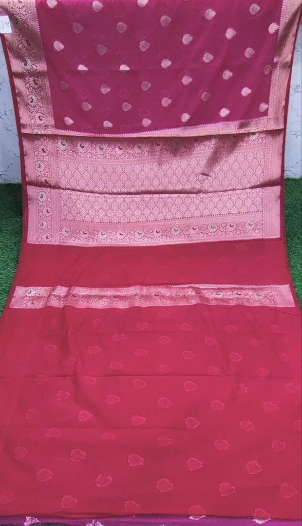 Pink LW Banarasi Oragnza 10OCT12E