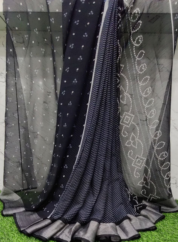 Black LW Georgette 11OCT12E