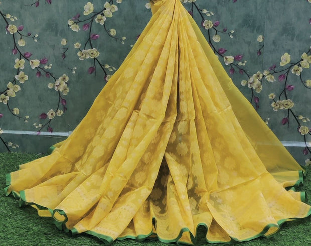 Yellow Jamdani 7NOV10