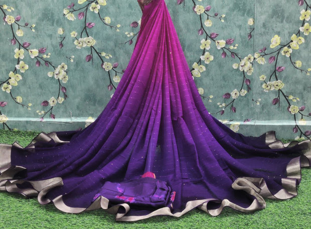 Pink Pure Georgette 21JAN7