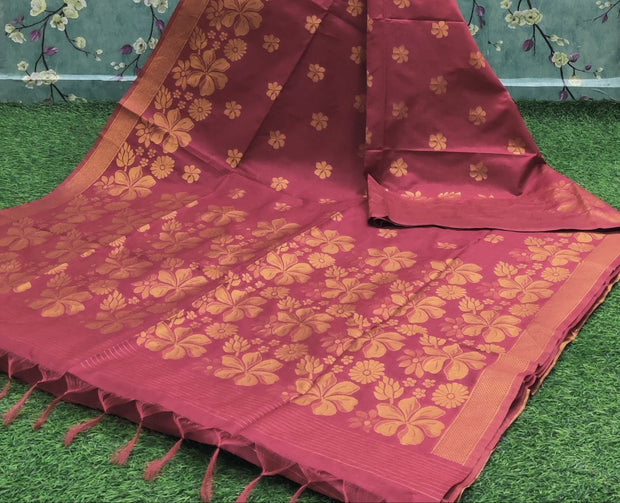 Red Gicha Silk 24JAN14