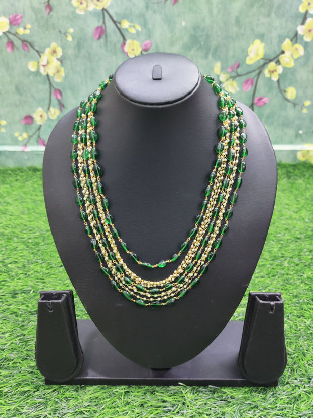 Green Jewellery Set 24JAN5E