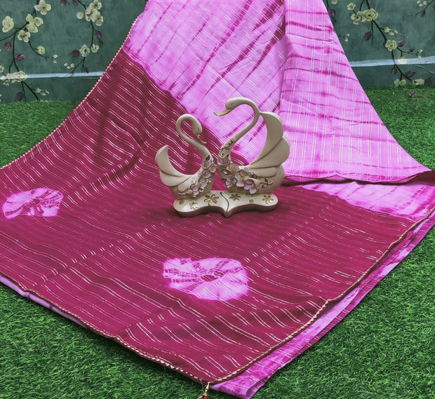 Rani Pink Chanderi Cotton 25JAN10E