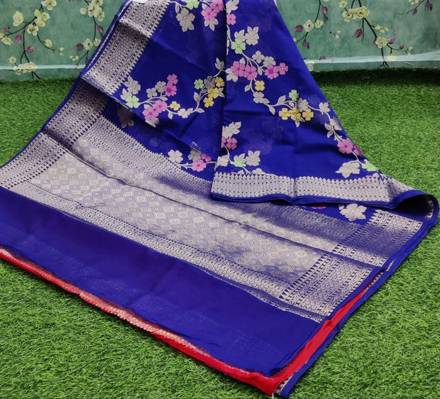 Blue  Dola Georgette 29JAN6