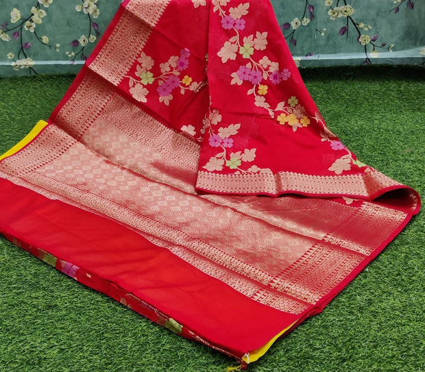 Red Dola Georgette 29JAN3