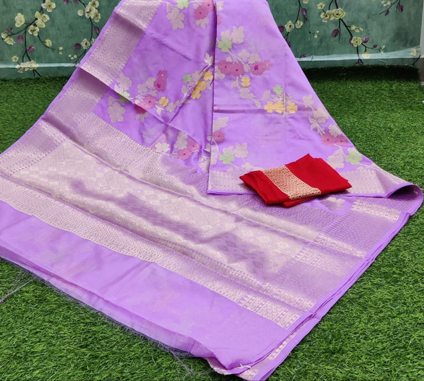 Purple Dola Georgette 29JAN10