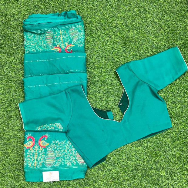 Green Crush Georgette 30JAN6