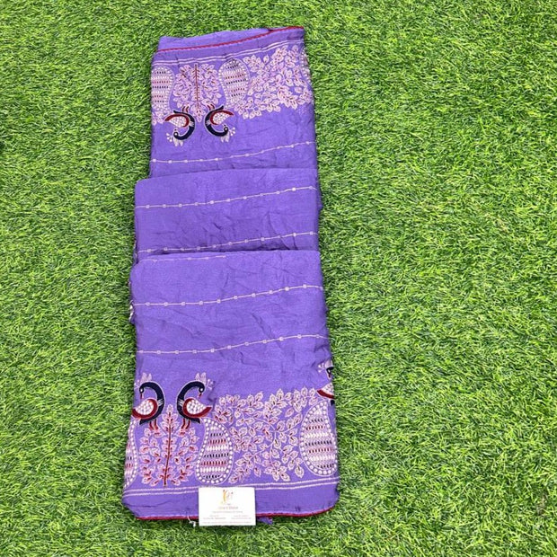 Lavender Crush Georgette 30JAN12