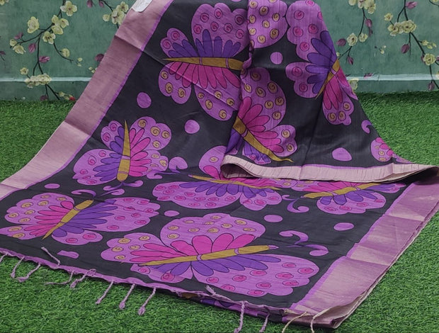 Lavender Mataka Tussar 31JAN11