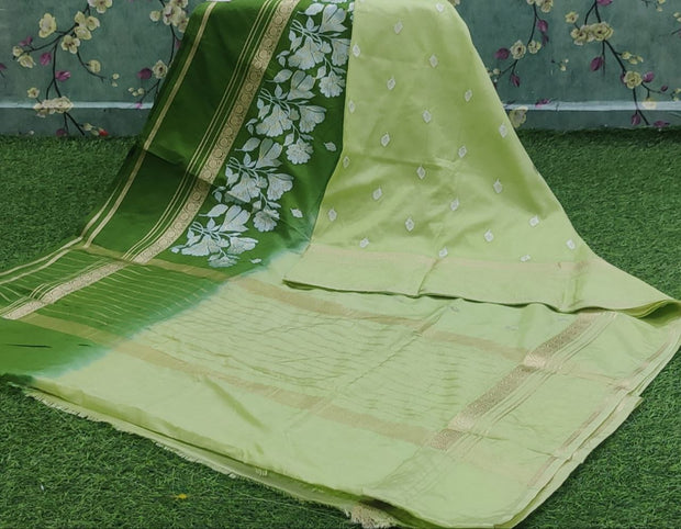 Pista Green Dola Georgette 31JAN7