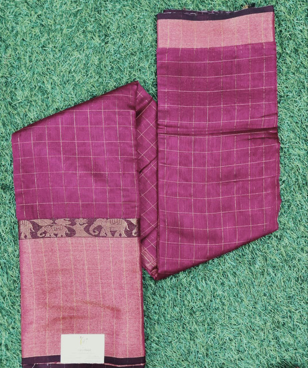 Kempu Mangalagiri Handloom 2FEB4E