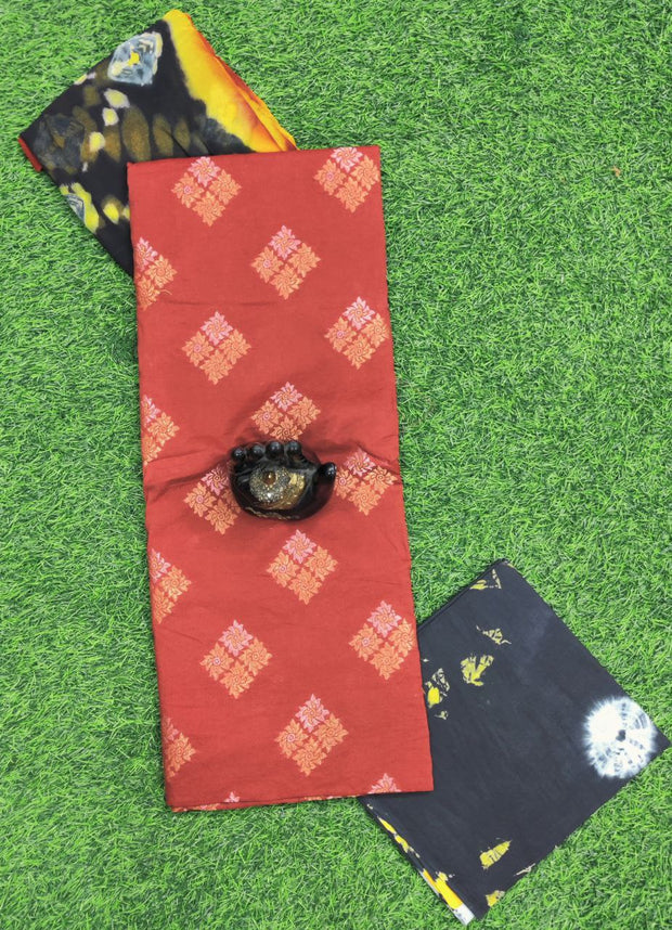 Grey Georgette Shibori 3FEB7E