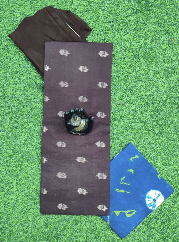 Green Georgette Shibori 3FEB2E