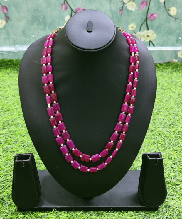 Kempu Jewellery Set 7FEB6E