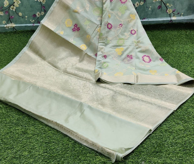 Pista Green  Dola Silk 9FEB13