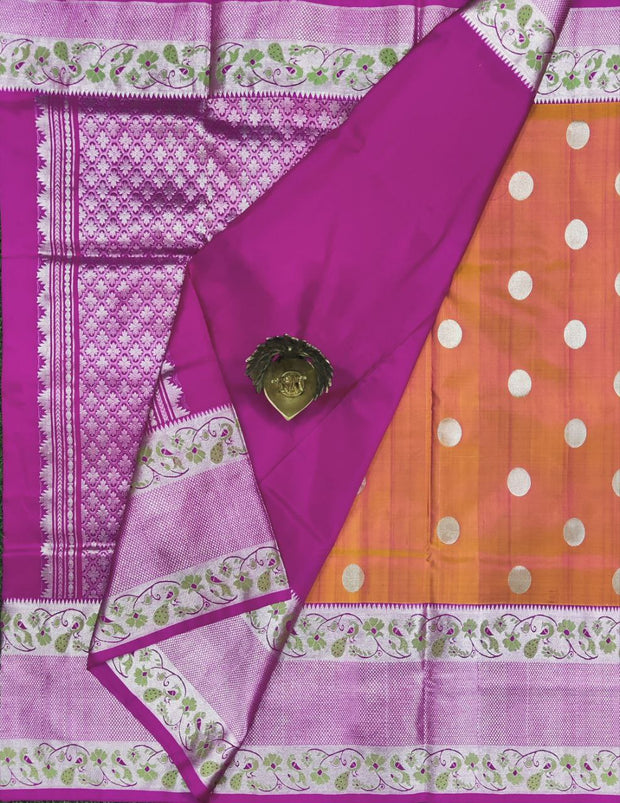 Orange Venkatagiri Pattu 12JAN3