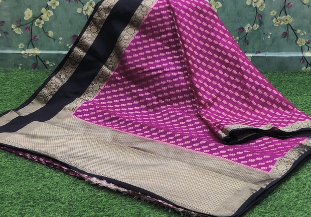 Pink Banarasi Pattu 23FEB8E