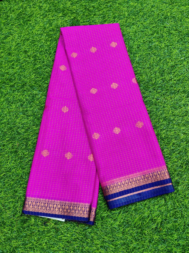 Rani Pink Mysore Crepe 11MAR8