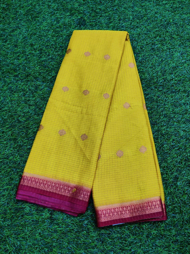 Yellow Mysore Crepe 11MAR1